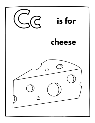 C is for Cheese