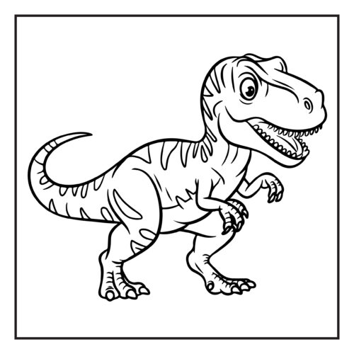 Classic T Rex in natural pose