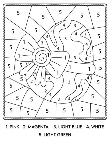 Easter bow with green background