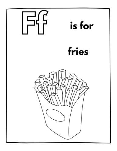 F is for Fries