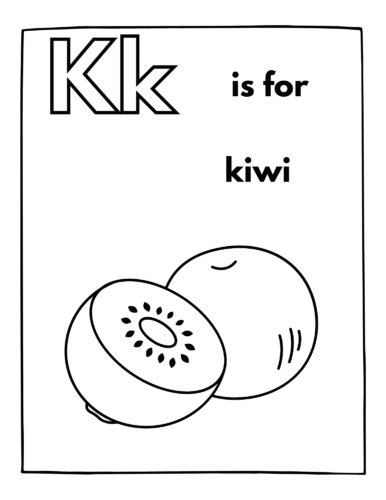 K is for Kiwi