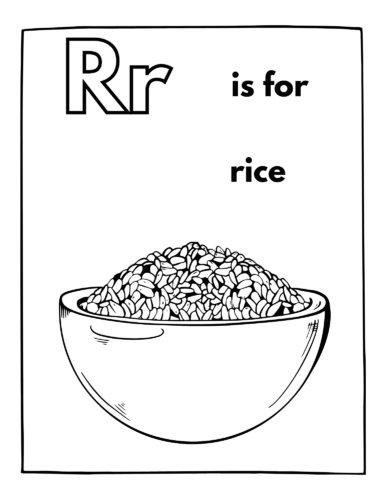 R is for Rice