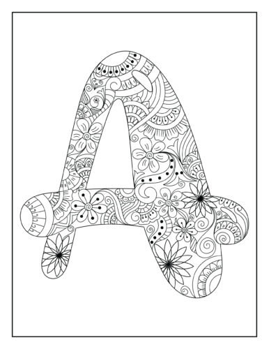 Uppercase letter A