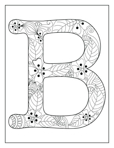 Uppercase letter B
