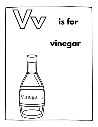 V is for Vinegar