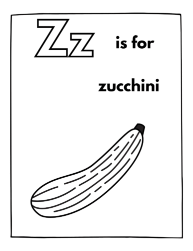 Z is for Zucchini