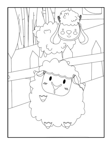 Two sheep on stone wall