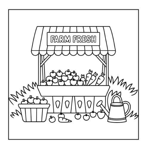 farm fresh produce market stand